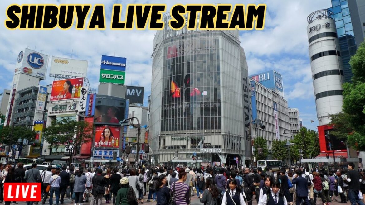 🔴Live: From Shibuya Japan lets walk and talk around the area 6/14/2025