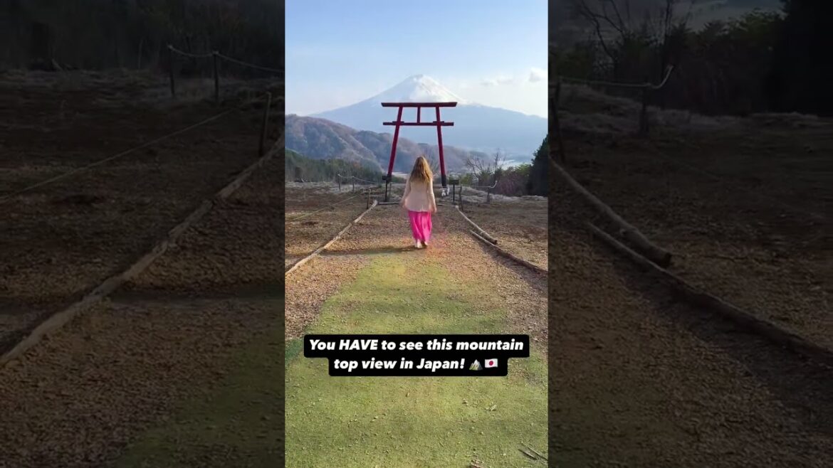 Mountain views in Japan are on another level! Mountain views in Japan are on another level!