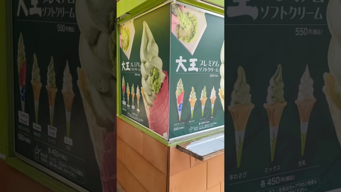 WASABI Food TOUR in Japan #wasabi #foodlover #japanesefood