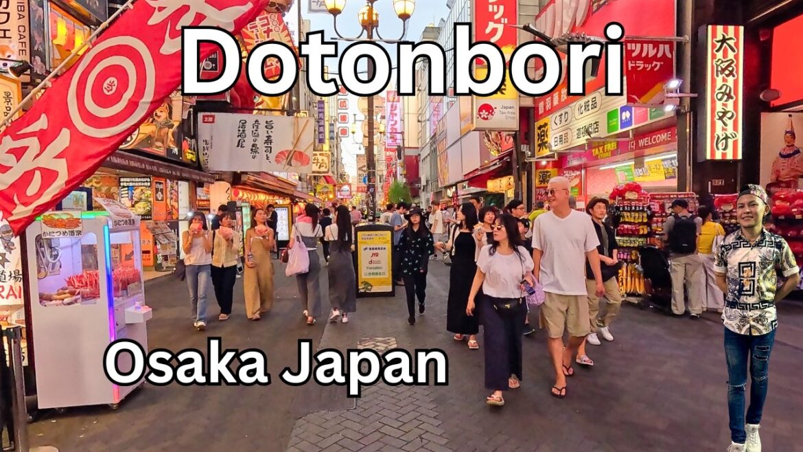 Osaka Japan – Dotonbori District Walking Tour Osaka Japan - Dotonbori District Walking Tour