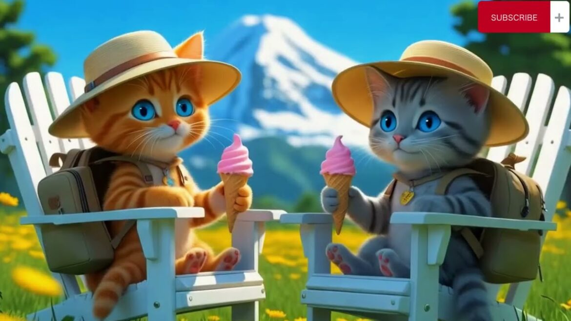 ❄️Cat Visits Lake Toya – Hokkaido’s Hottest Destination!😺 #cat #cute #kitten