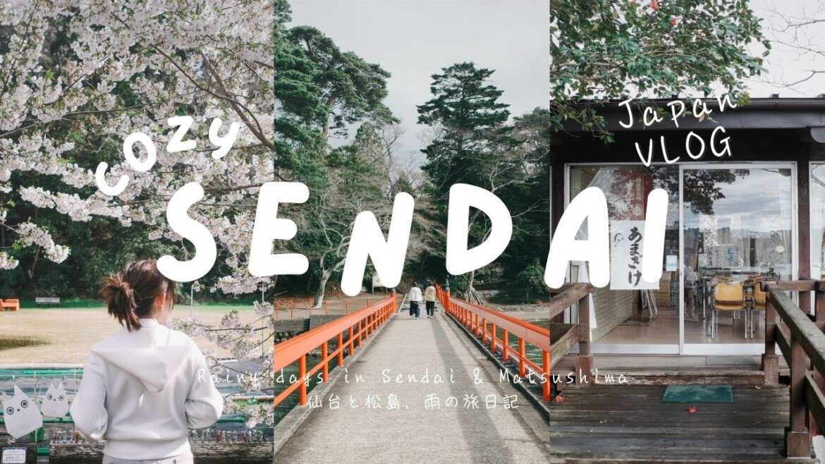 Japan VLOG | Sendai | Funaoka Castle Ruins Park and Matsushima (4K)