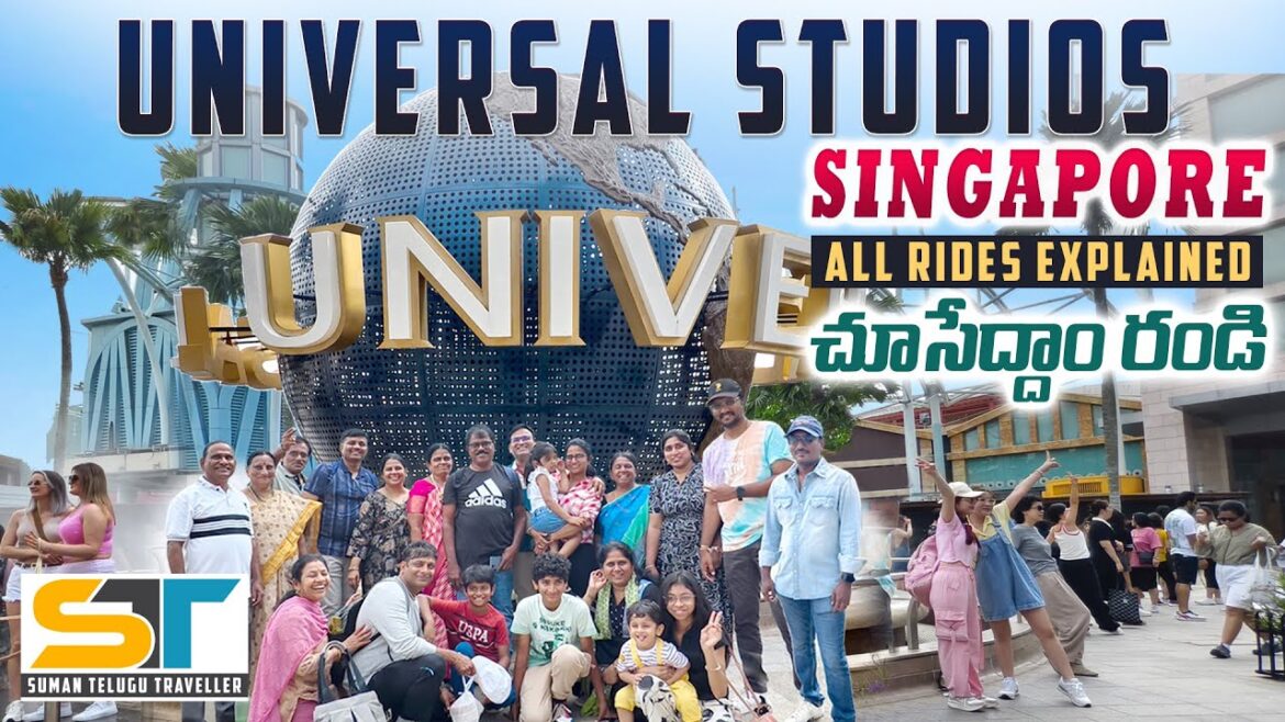 Universal Studios Singapore Full Tour Video 2025 | All Rides Explained | Suman Telugu Traveller Universal Studios Singapore Full Tour Video 2025 | All Rides Explained | Suman Telugu Traveller