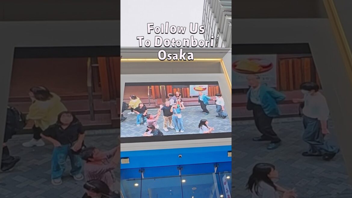 Follow us to Dotonbori in Osaka #travel #japan #osaka Follow us to Dotonbori in Osaka #travel #japan #osaka