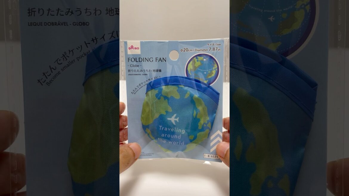 Folding Fan Dollar Store Daiso Interesting Item Japan Souvenir #shorts