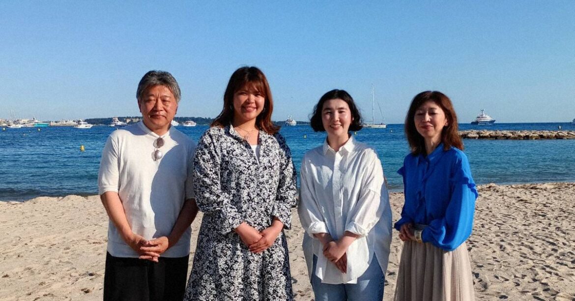 Japan project to nurture film creators unveiled in Cannes with director Kore-eda as judge