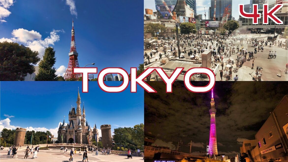 Exploring Tokyo’s Top Attractions in 4k UHD: Tokyo Tower, Shibuya, Asakusa, Skytree & Disneyland Exploring Tokyo’s Top Attractions in 4k UHD: Tokyo Tower, Shibuya, Asakusa, Skytree & Disneyland