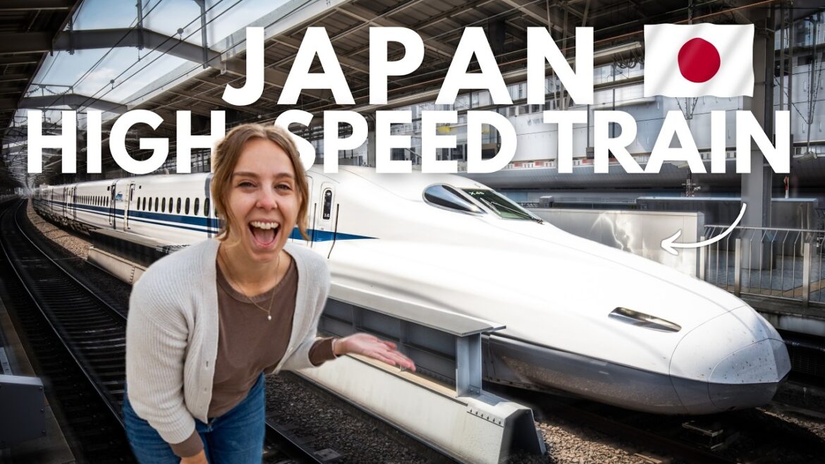 We Rode Japan’s Bullet Train for the first time! We Rode Japan’s Bullet Train for the first time!