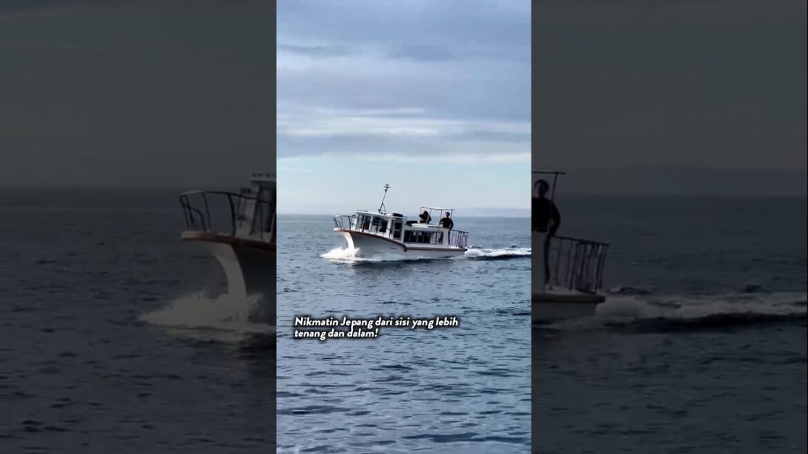 Sado Island punya versi cruise sendiri. Lebih spiritual daripada glamor dan itu justru istimewanya🚤🌅