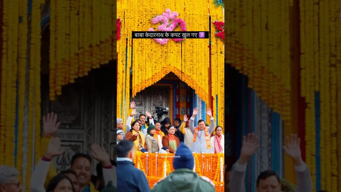 Kedarnath Opening 2025 | Kedarnath Darshan 2025 | kedarnath dham 2025
