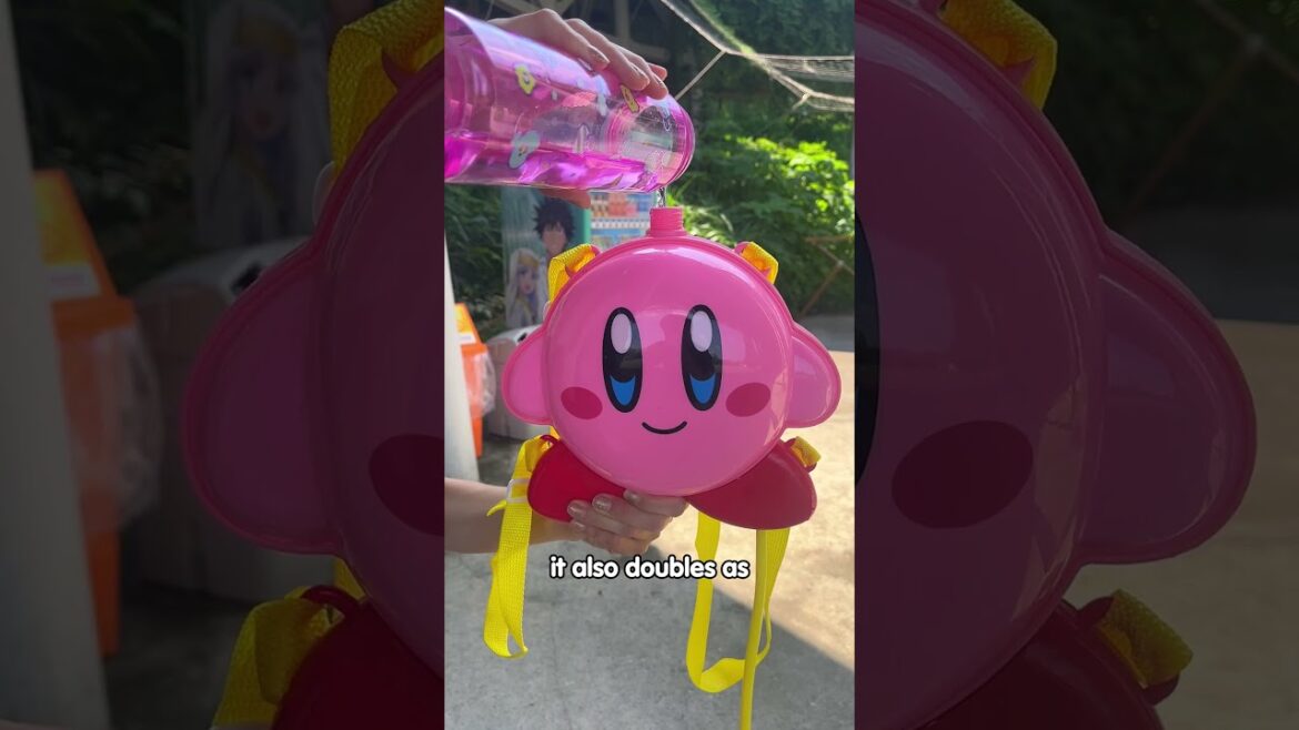 Kirby Water Gun from Don Quijote in Tokyo! ✨ Kirby Water Gun from Don Quijote in Tokyo! ✨