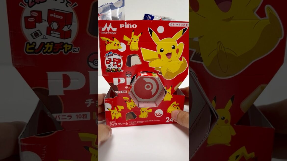 DIY Pokemon Pino Chocolate Ice Treats Gacha Machine Steelix Chocolate Flavor #shorts