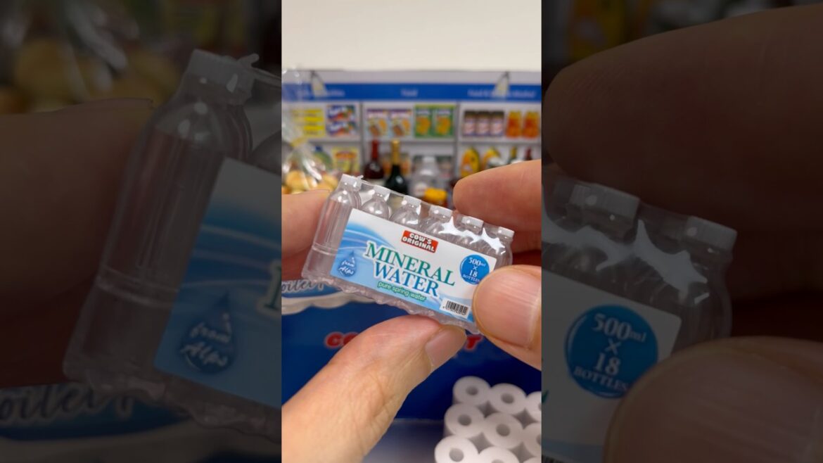 COW’S MART Re-Ment Petit Sample Series Like a Costco Miniature Figures Bottled Water #shorts COW'S MART Re-Ment Petit Sample Series Like a Costco Miniature Figures Bottled Water #shorts