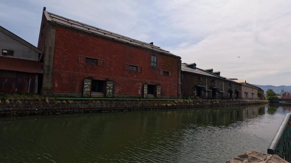 4K OTARU HOKKAIDO JAPAN WALKING TOUR WITH CHILL MUSIC AMBIANCE