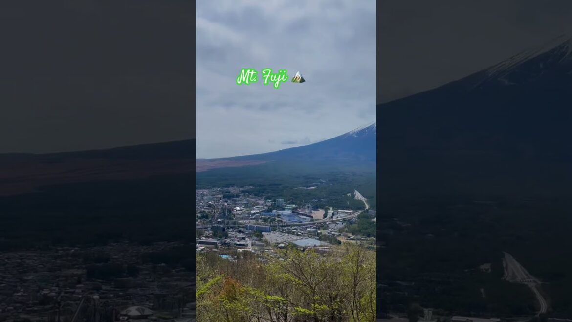 The Beauty of Mt. Fuji 🏔️
