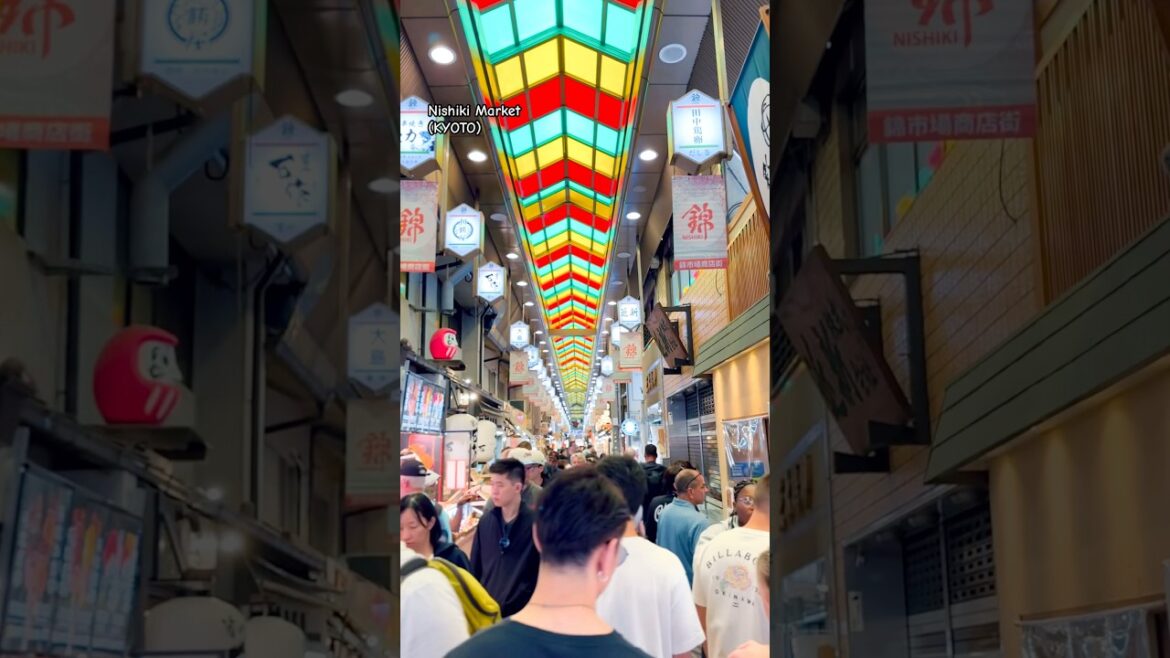Kyoto’s Kitchen, Nishiki Market #kyoto #travel #food #marketplace #street #narrow #spot Kyoto's Kitchen, Nishiki Market #kyoto #travel #food #marketplace #street #narrow #spot