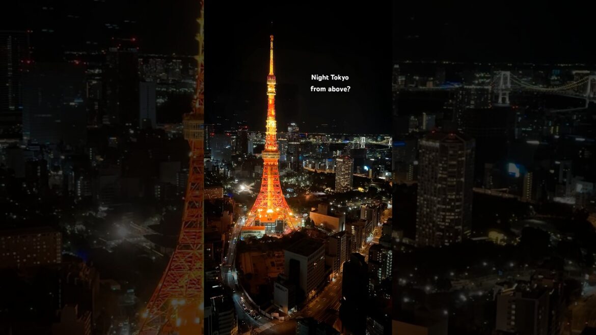 Night Tokyo From Above Is Gorgeous  #tokyo #architecture #tokyotravel