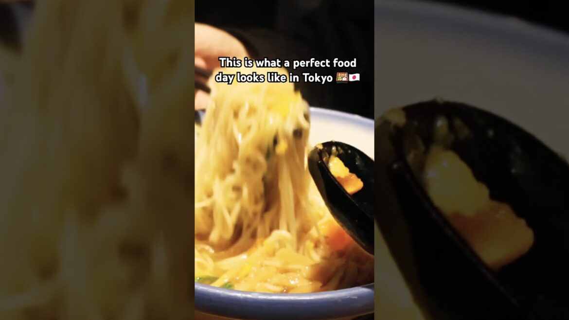 Tokyo’s Best Food Day? Ramen 🍜 Sake 🍶 Wagyu 🥩 #shorts