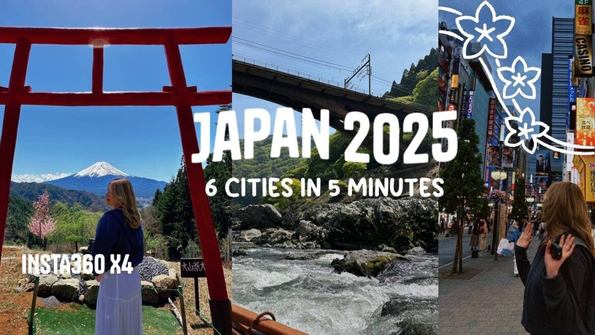 Insta360 X4 | Japan - 6 Cities In 2 Weeks (Tokyo, Mount Fuji, Kamakura, Kyoto, Ine, Osaka)