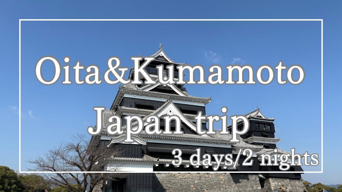【Oita Kumamoto trip】Japan Kyushu Travel English Subtitles Onsen