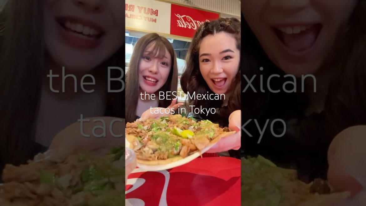 The BEST Mexican tacos in Japan 🇯🇵 #tokyo #japan #tacos #travel