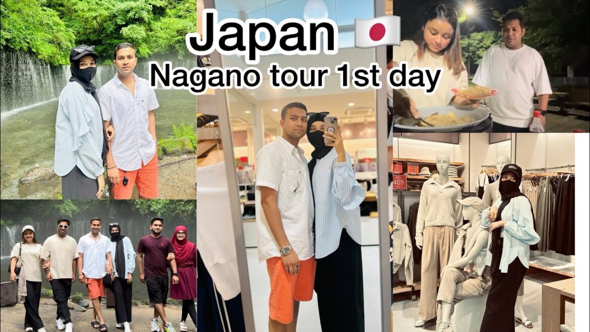 Japan nagano tour day 1 // Japan travel vlog #japanvlog #naganotour