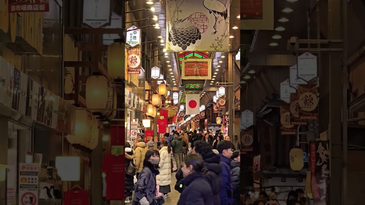 Nishiki Market. Kyoto Japan 🇯🇵 #shorts #kyoto #japan
