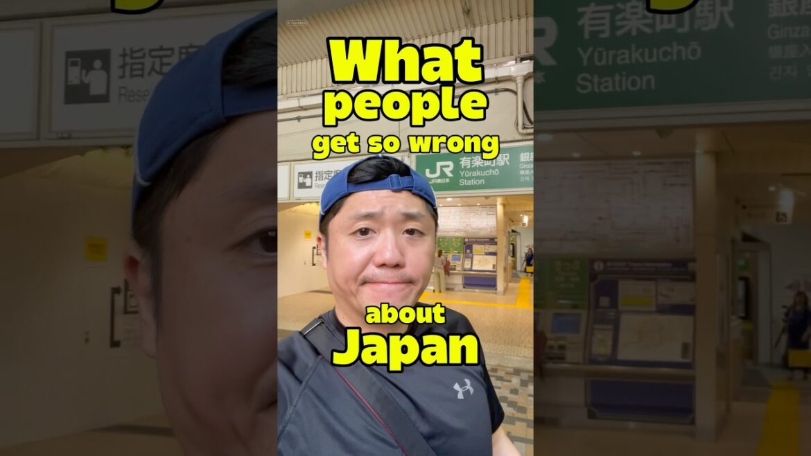 Things are not true ➡️ Japan Tokyo Walking Tour ⬅️