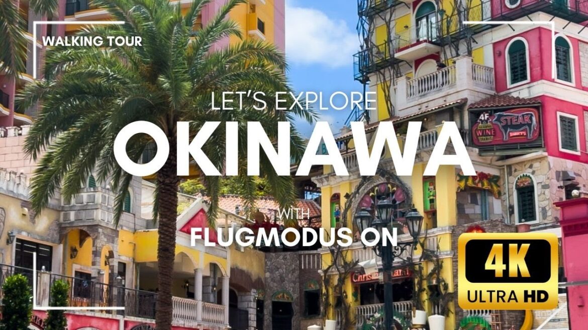 Okinawa┃A Piece of the USA in Japan: Discover the American Village 🇯🇵 4K Walking Tour┃Japan