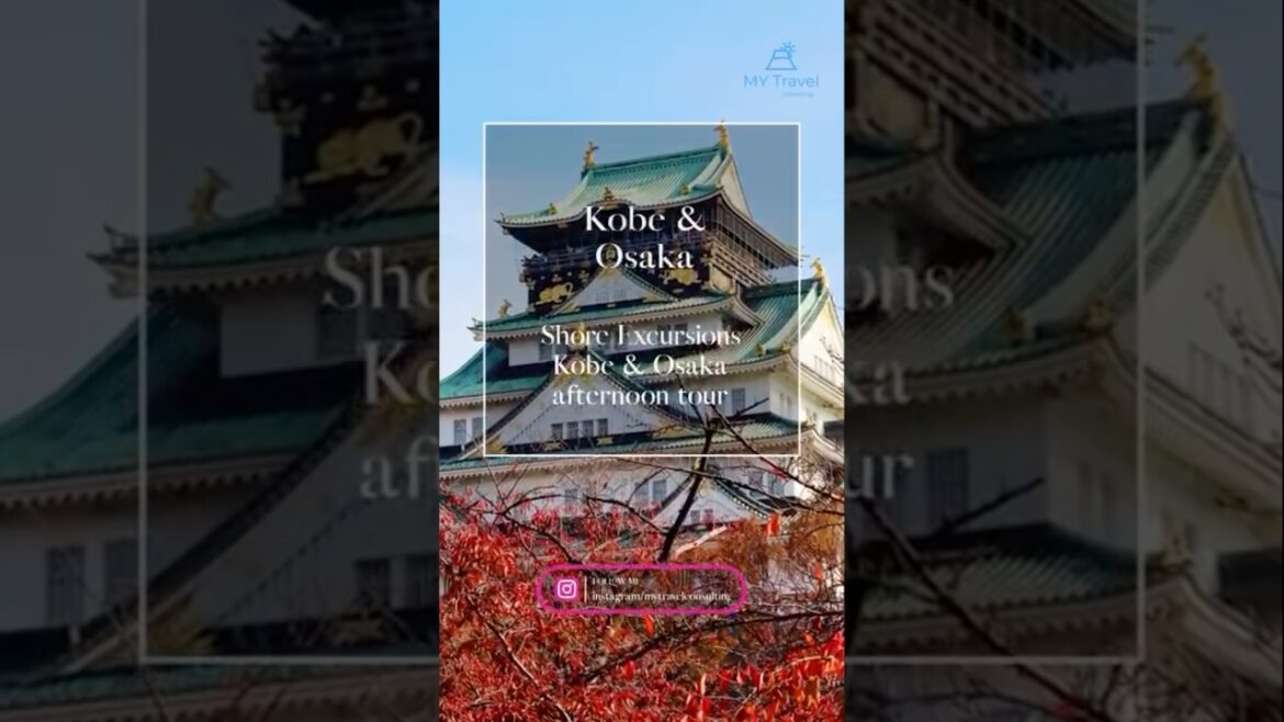 【Kobe & Osaka】★Shore Excursions in Japan★Kobe & Osaka afternoon tour 【Kobe & Osaka】★Shore Excursions in Japan★Kobe & Osaka afternoon tour