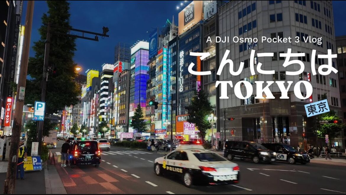 Tokyo 2025 | こんにちは 東京 | The Most Modern Japanese City | A DJI Osmo Pocket 3 Travel Vlog