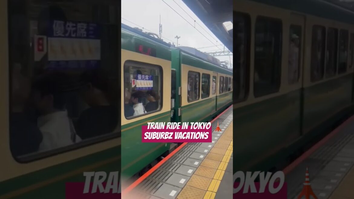 #tokyo || Train ride in Japan|| #japantour  @suburbzvacations
