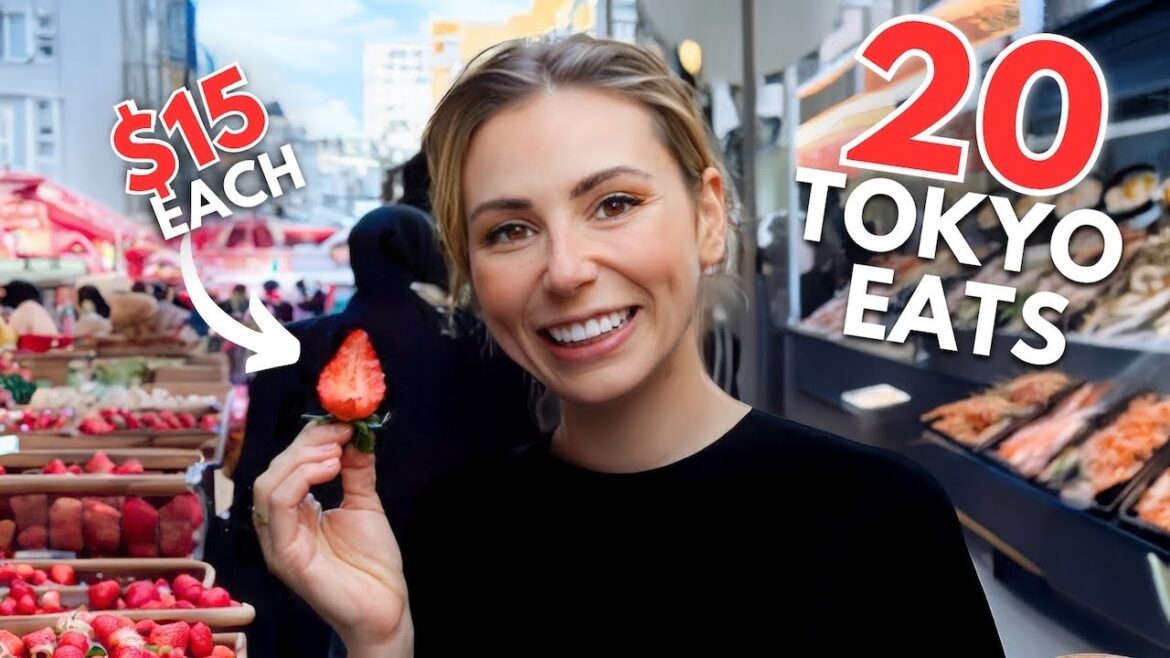 20 Must Try Japanese Foods in Tokyo 🇯🇵 Ultimate Travel Guide + The $15 Strawberry