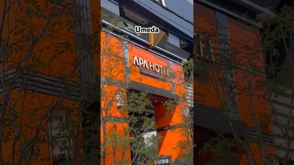 Apa Hotel Umeda #apahotel #umeda #osaka #japan #familytrip #familytravel