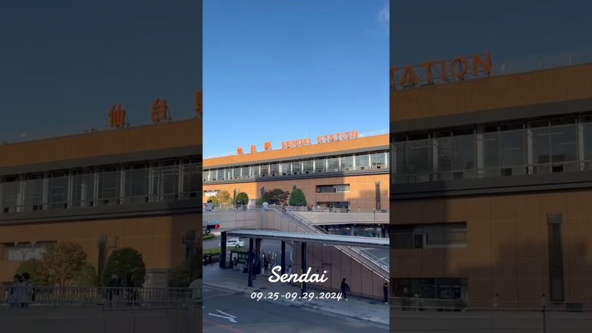 2024 Sendai trip ‧₊✩彡 #travelvlog #sendai