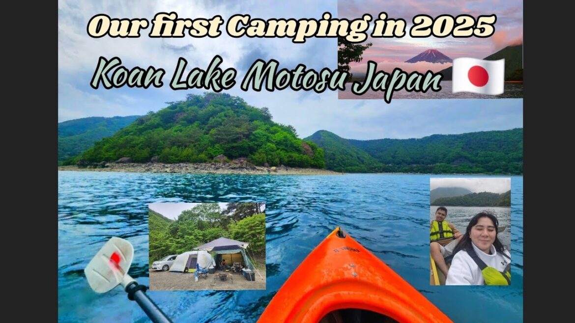 Our first Camping 2025 | Kouan Lake Motosu Japan Part 2 | Travel with Lib Fam
