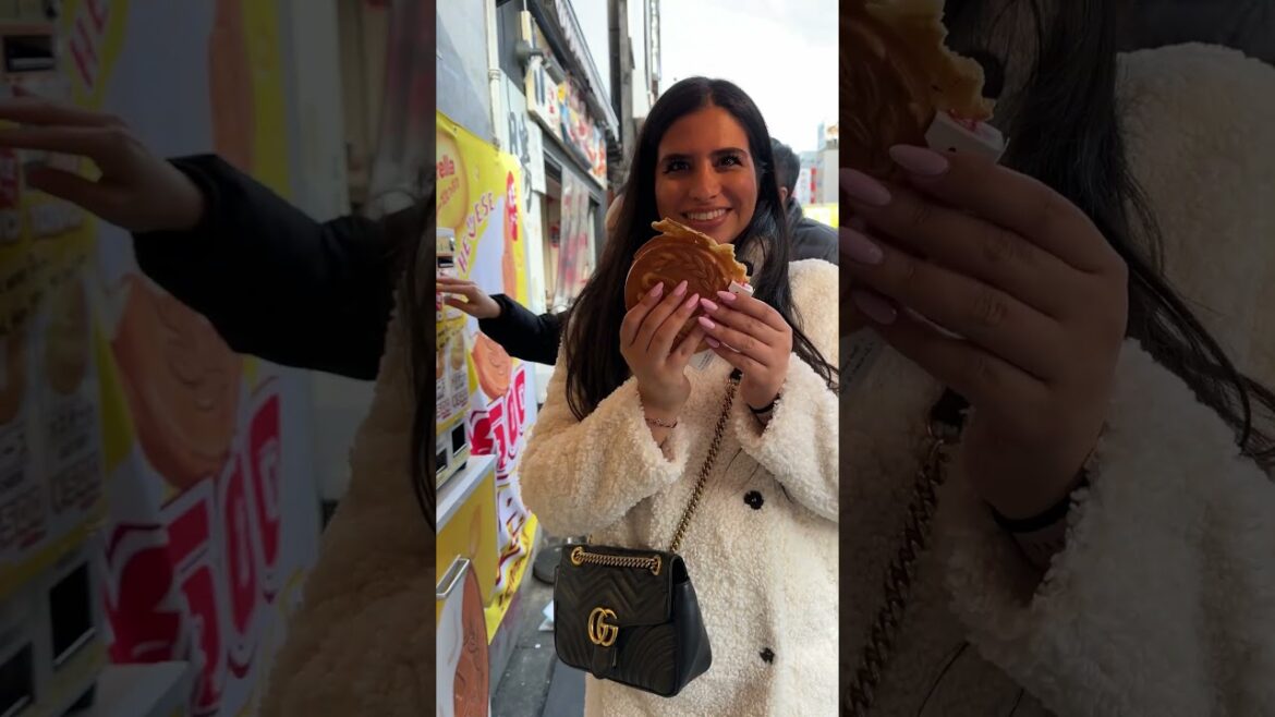 Would You Try Japan’s Viral Cheese Snack? 👀  #shortsviral #osaka #japan