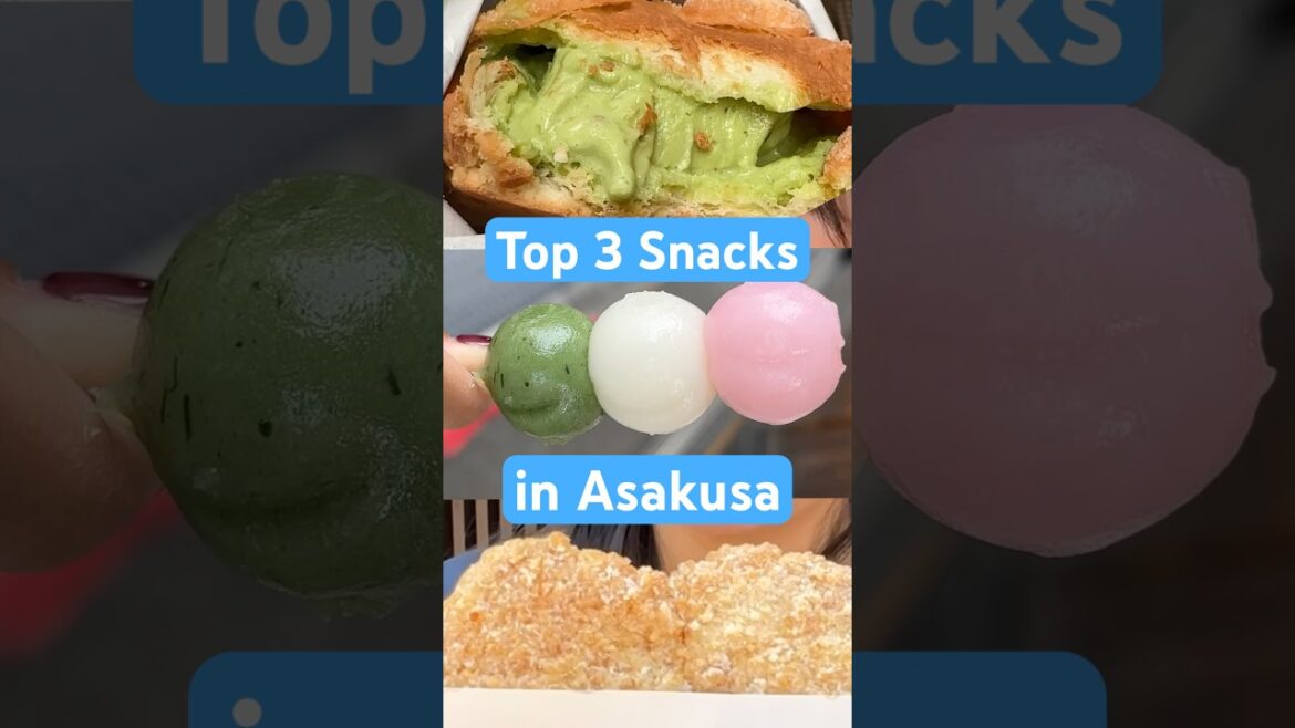 Best Snacks in Asakusa, Tokyo 🍡 #Food #Travel #Shorts #Japan Best Snacks in Asakusa, Tokyo 🍡 #Food #Travel #Shorts #Japan