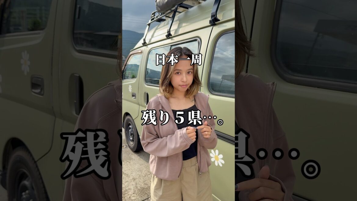 日本一周残り5県…。【新潟旅】#夫婦#夫婦旅#車中泊#同棲#バンライフ#vanlife#日本一周#猫#子猫