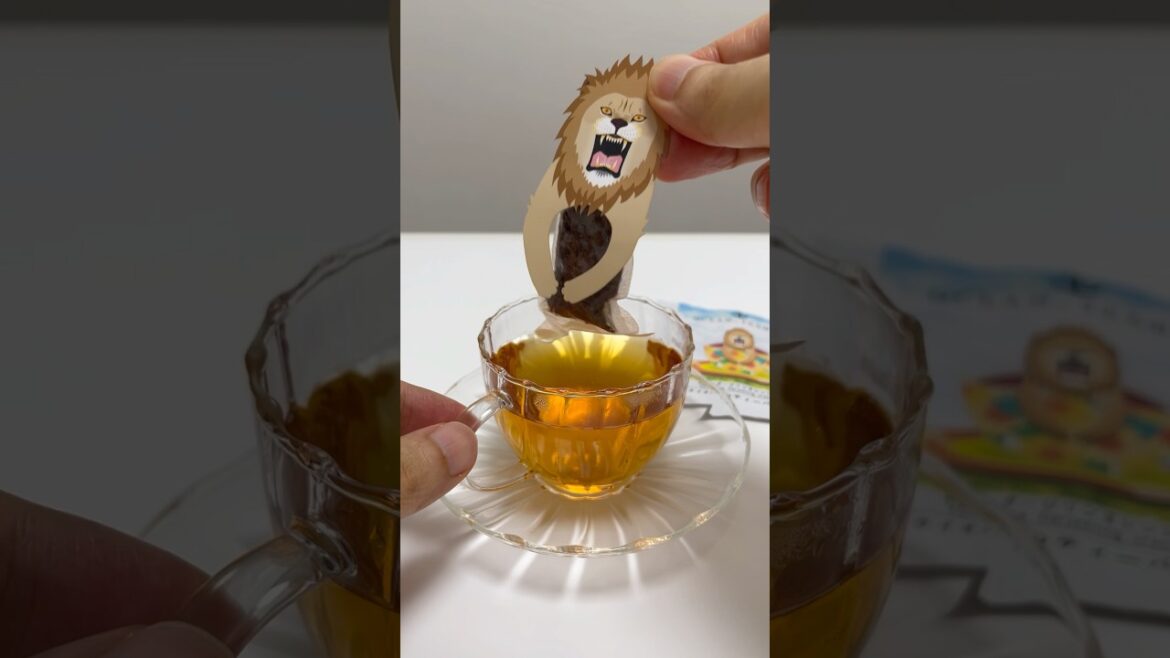 Lion Darjeeling Orange Tea Bag #shorts