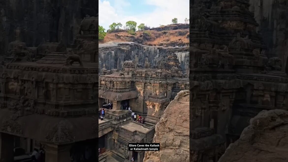 1000 years old architecture Ellora Caves the Kailash or Kailashnath Temple #unescoworldheritagesite 1000 years old architecture Ellora Caves the Kailash or Kailashnath Temple #unescoworldheritagesite