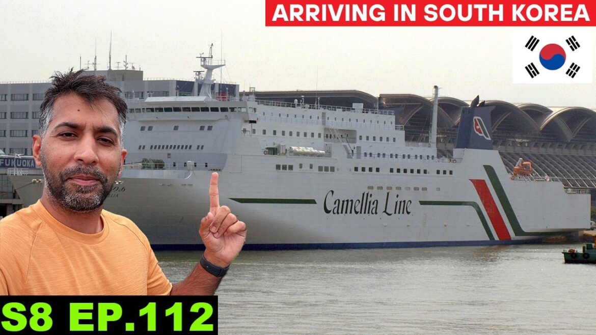 Finally Arriving in South Korea 🇰🇷 by taking the Ferry from Japan 🇯🇵 S8 EP 112 | Pakistan to Japan Finally Arriving in South Korea 🇰🇷 by taking the Ferry from Japan 🇯🇵 S8 EP 112 | Pakistan to Japan