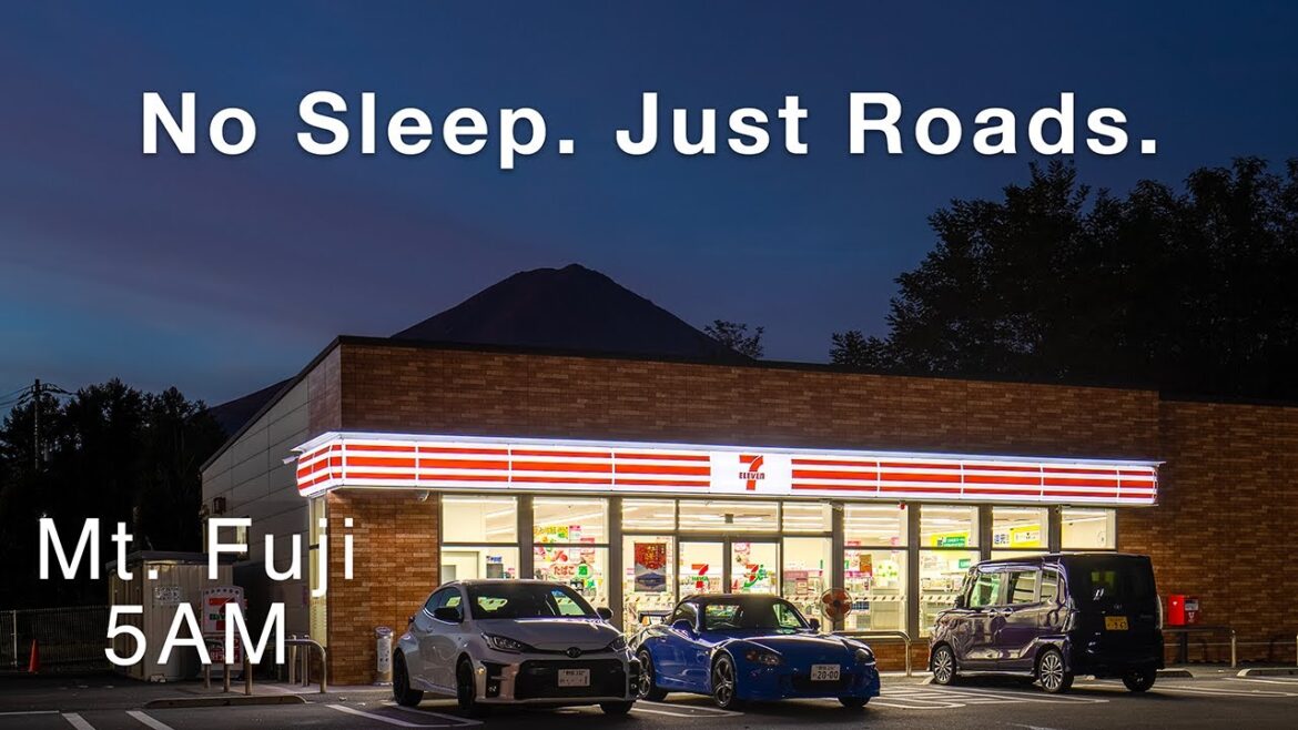From Daikoku to Mount Fuji — No Sleep. Just Roads. One Sunrise.