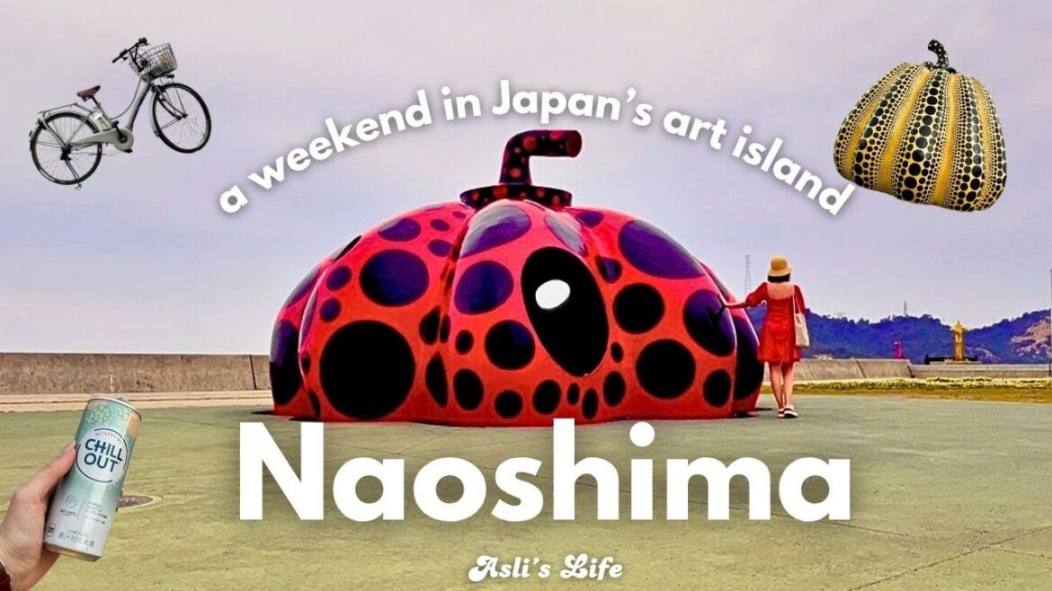 Japan’s Most Artistic Island | #Naoshima Travel Vlog 🎨🚲