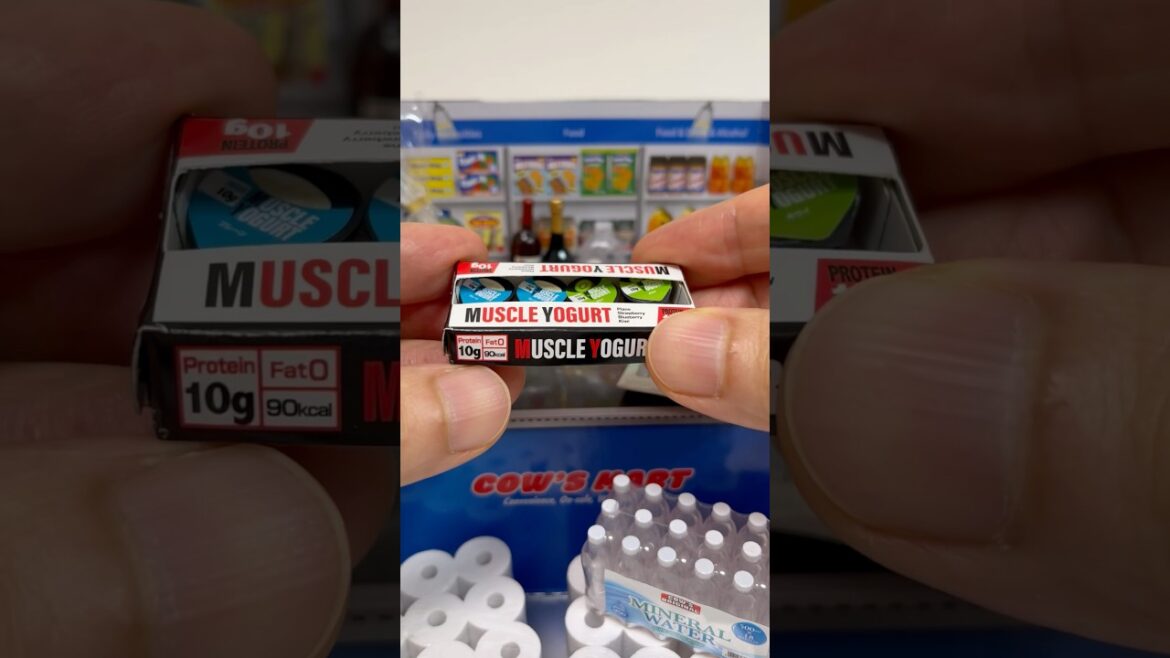 COW'S MART Re-Ment Petit Sample Series Like a Costco Miniature Figures Yogurt #shorts