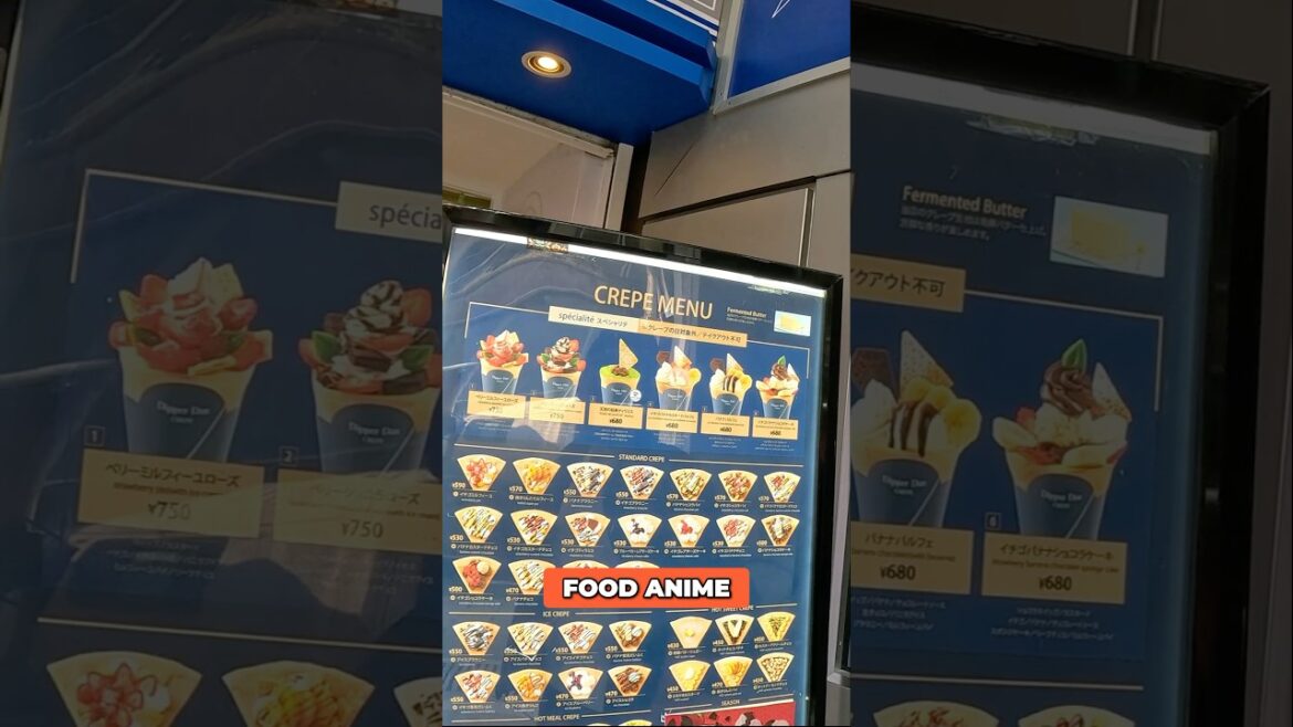 Tokyo Crepes: The Most Popular Dessert You Need to Try!