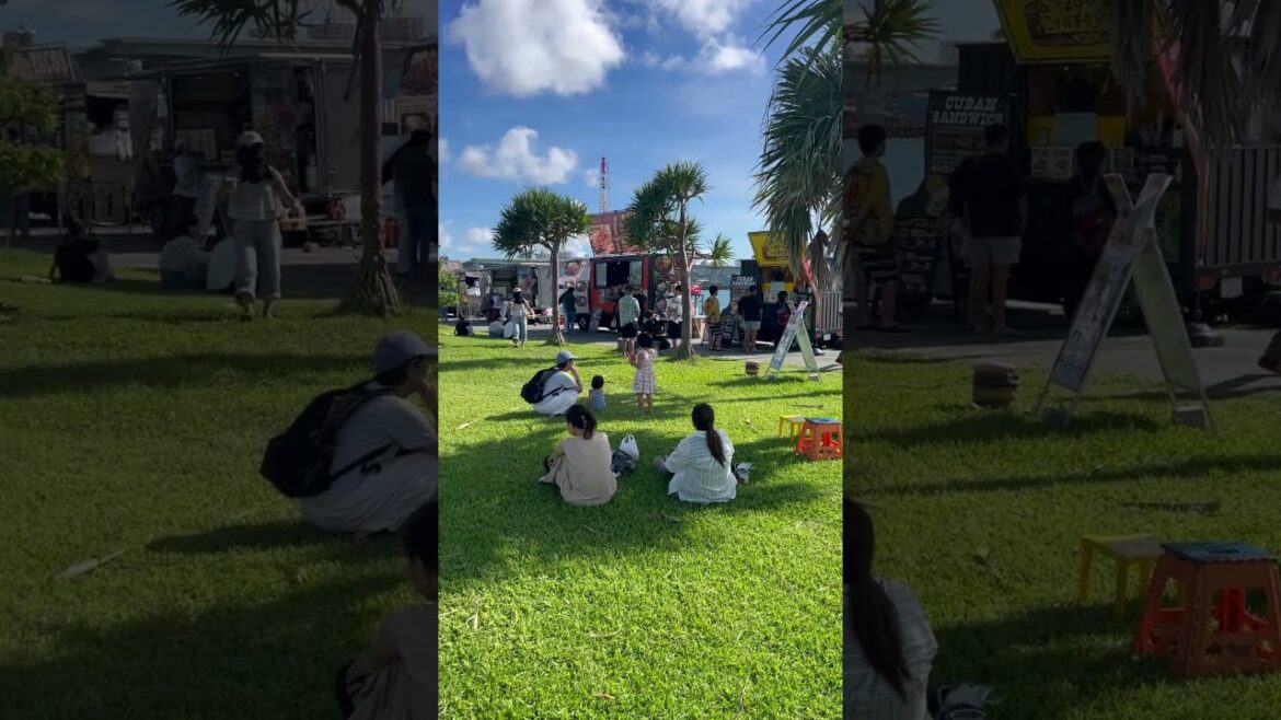 Okinawa Food Flea @ Ginowan Marina #food #travel #japan