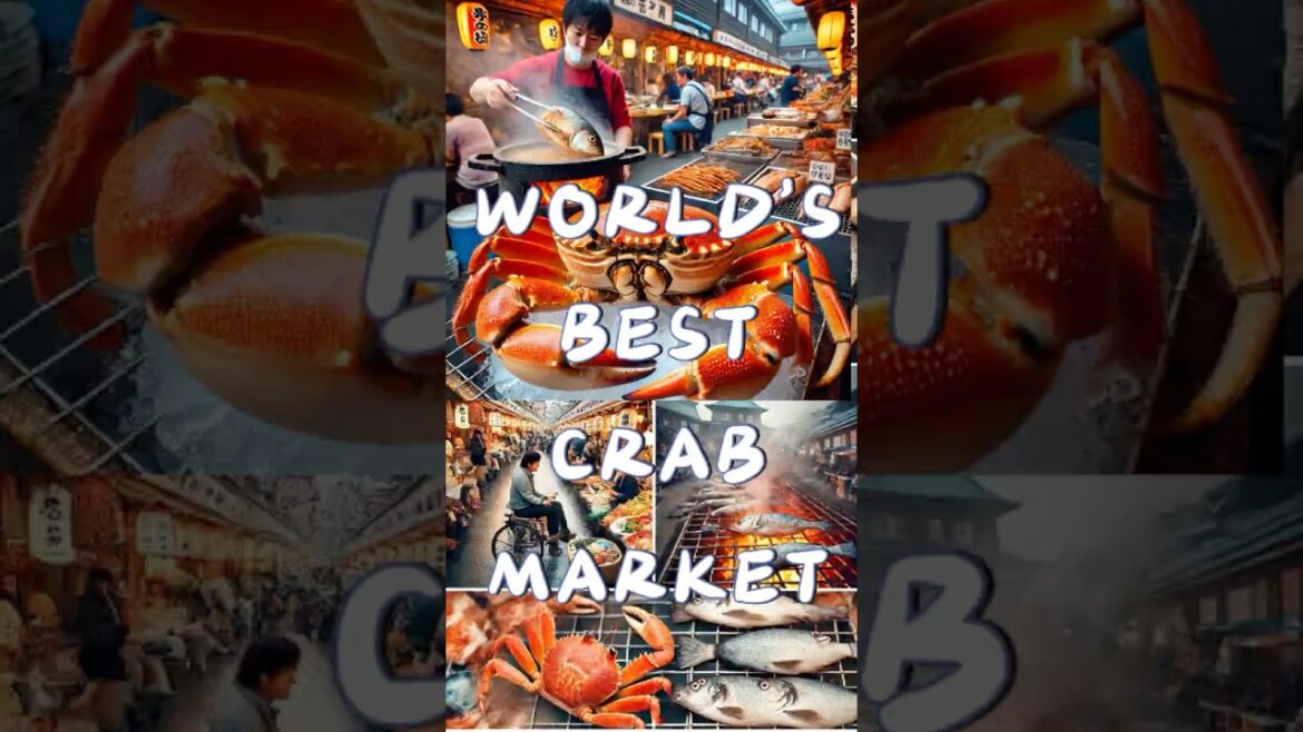 Worlds famous seafood market🦀#seafood #crab #trending #youtubeshorts #japan #travel #instagramreels Worlds famous seafood market🦀#seafood #crab #trending #youtubeshorts #japan #travel #instagramreels