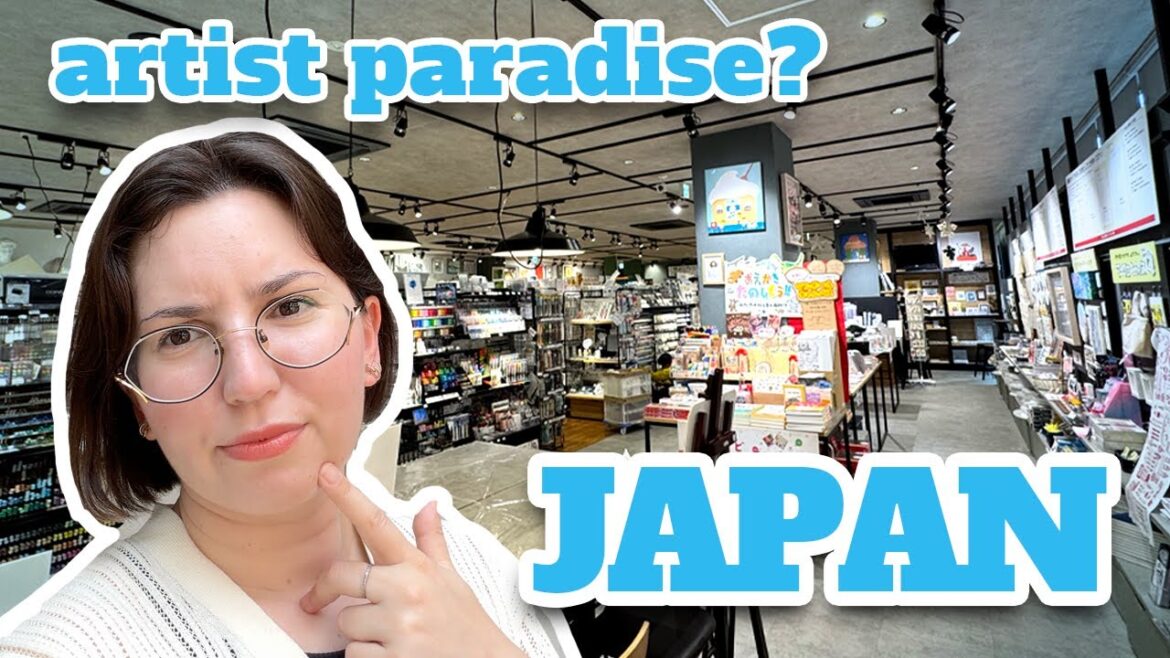 What I Found at a Japanese Art Store | Osaka Tour! What I Found at a Japanese Art Store | Osaka Tour!