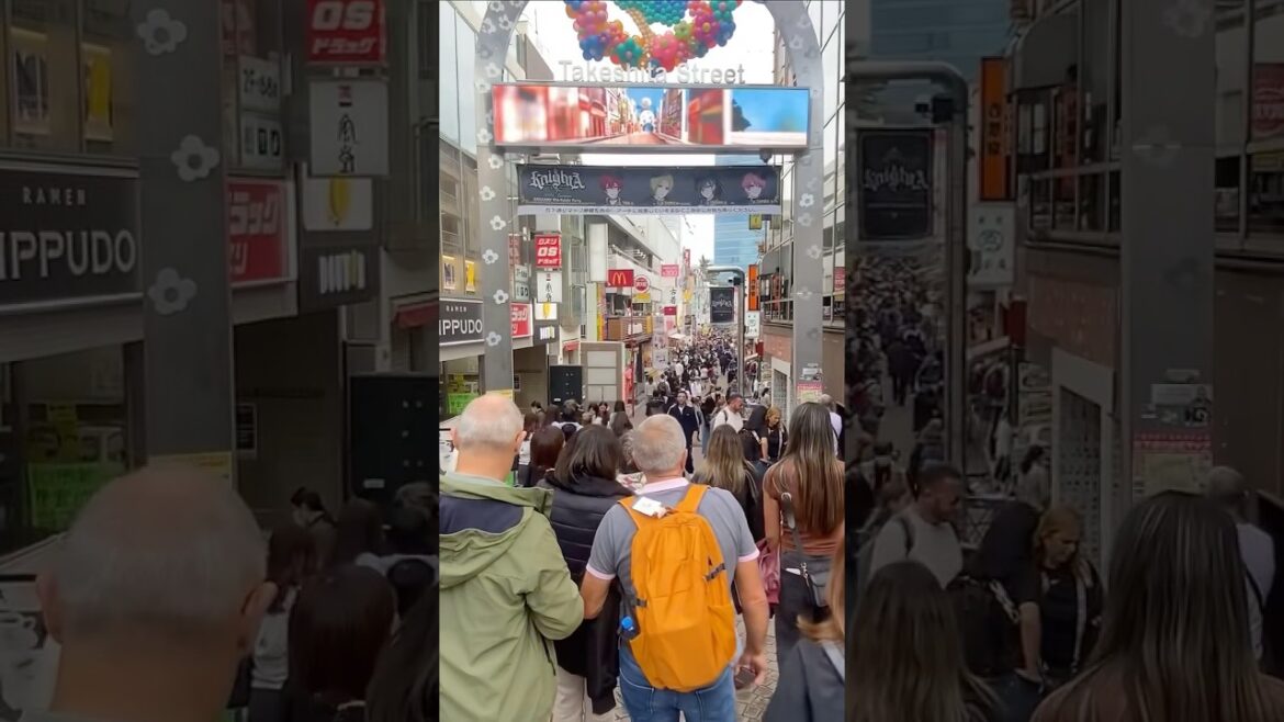 Takeshita Street is a must-visit destination Japan! #japan #travel #takeshitastreet #harajuku